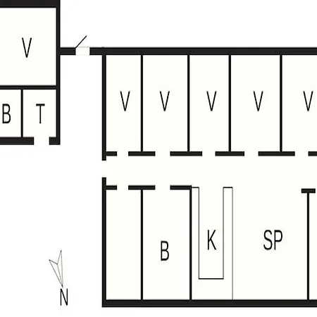 Casa vacanze 14 Person In Romo-by Traum Rømø Kirkeby